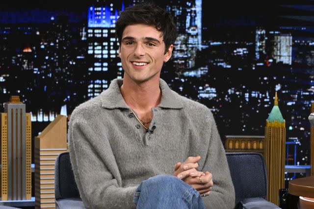 <p>Todd Owyoung/NBC via Getty Images</p> Jacob Elordi on Jan. 18, 2024