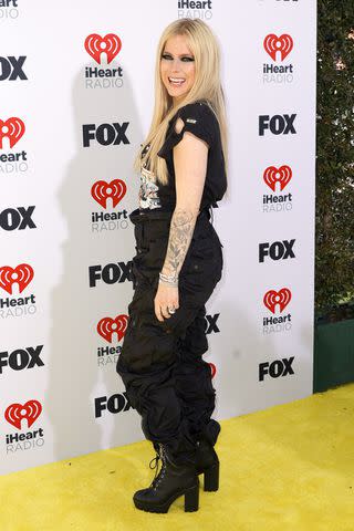 <p>Frazer Harrison/Getty </p> Avril Lavigne