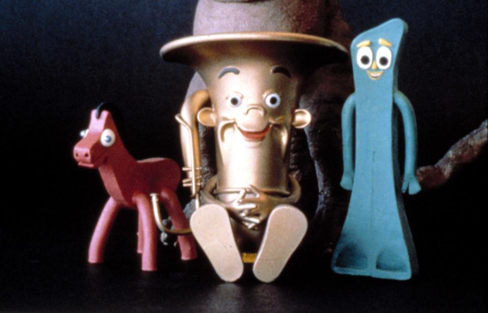 Gumby characters from "The Puppetoon Movie"