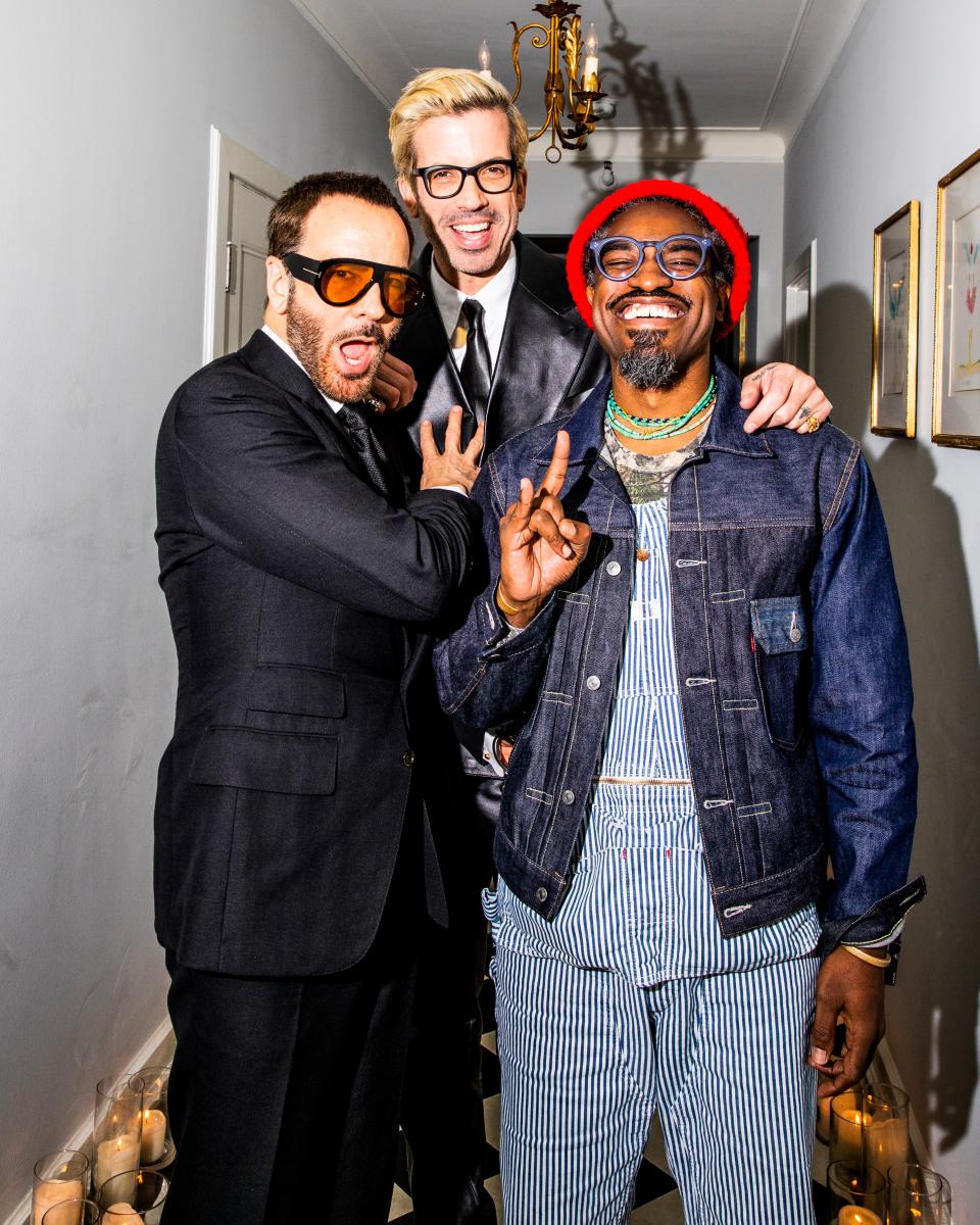 Tom Ford, Will Welch, and André 3000