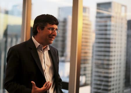 Andre Esteves, CEO Brazilian BTG Pactual bank is pictured during an interview in Sao Paulo July 22, 2014. REUTERS/Nacho Doce