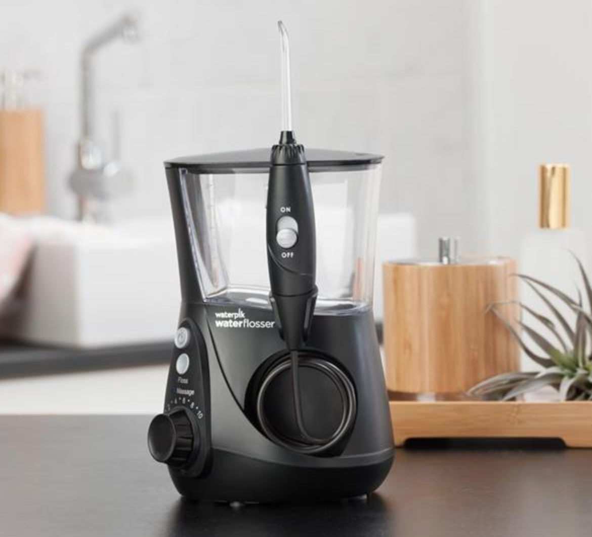 Not a flossing fan? Try the Waterpik Water Flosser instead. (Photo: Waterpik)