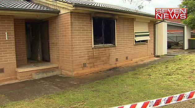 Investigators believe an overheated battery charger caused this fire at Elizabeth Downs. Photo: 7News.