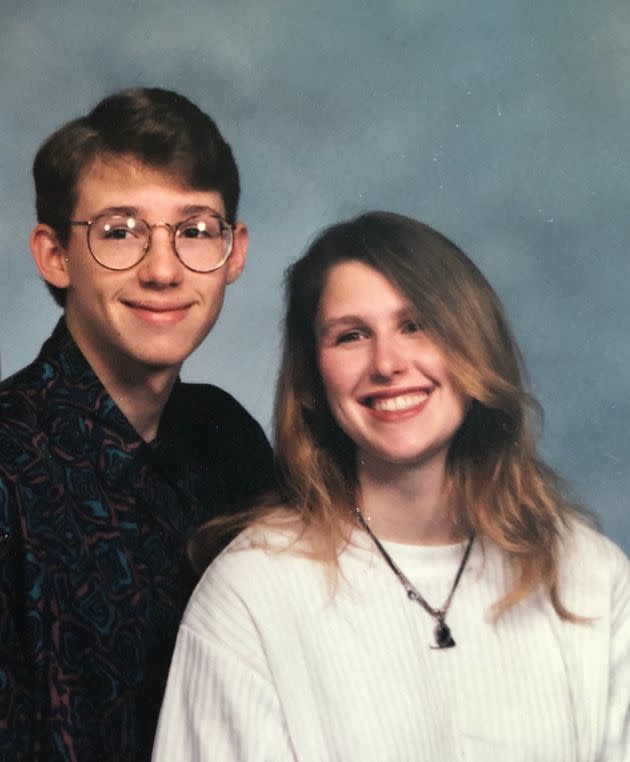 the author and her brother, Joe (Photo: Photo Courtesy of Lisa Cooper Ellison)