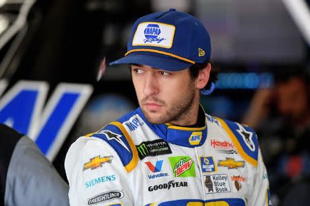 May 23, 2019; Concord, NC, USA; NASCAR Cup Series driver Chase Elliott (9) during practice for the Coca-cola 600 at Charlotte Motor Speedway. Mandatory Credit: Jasen Vinlove-USA TODAY Sports