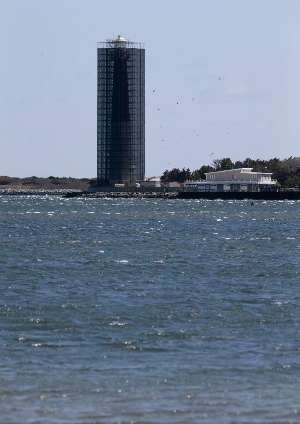 Barnegat Lighthouse is undergoing a $1.3 million facelift this year that will keep it closed to the public through at least October 2022.