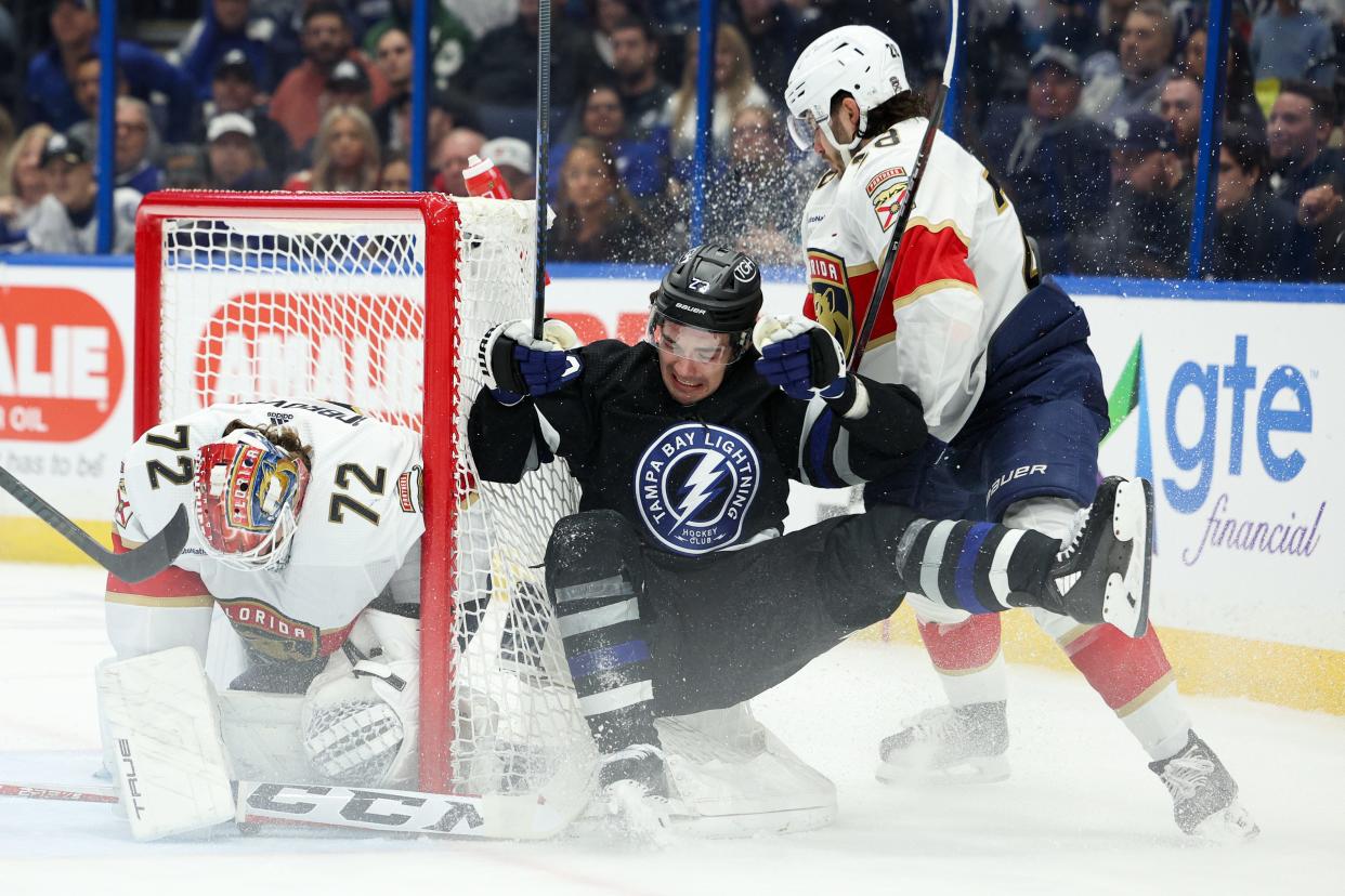 The Florida Panthers and Tampa Bay Lightning will face each other in the first round.