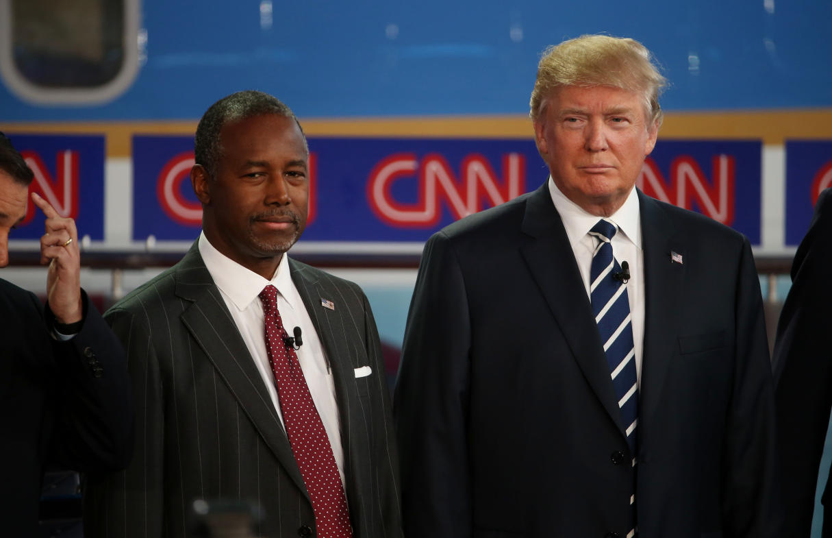 New Poll Says Carson Is the Favorite for Trump's Potential VP Pick