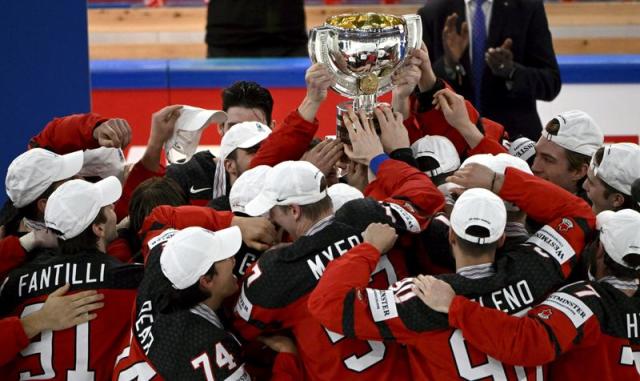 Team Canada to play for gold at IIHF World Championship - Team