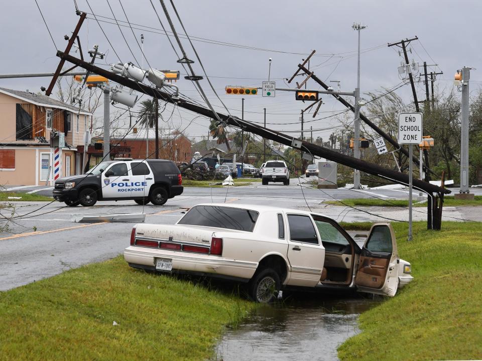 Extreme weather events such as Hurricane Harvey are increasingly being linked to climate change in scientific studies: Mark Ralston/AFP/Getty Images