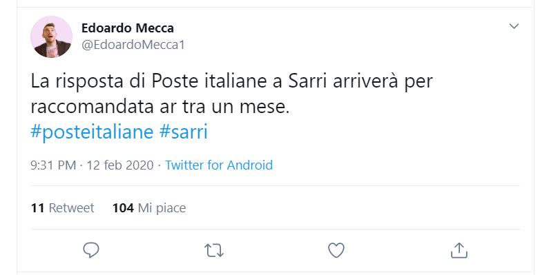 Dai fotomontaggi di Sarri nelle vesti di postino, al confronto tra Poste Italiane e Amazon nella velocità di consegna, fino al rifiuto del ct a partecipare al programma "C'è POSTE per te", ecco i meme più bizzarri.