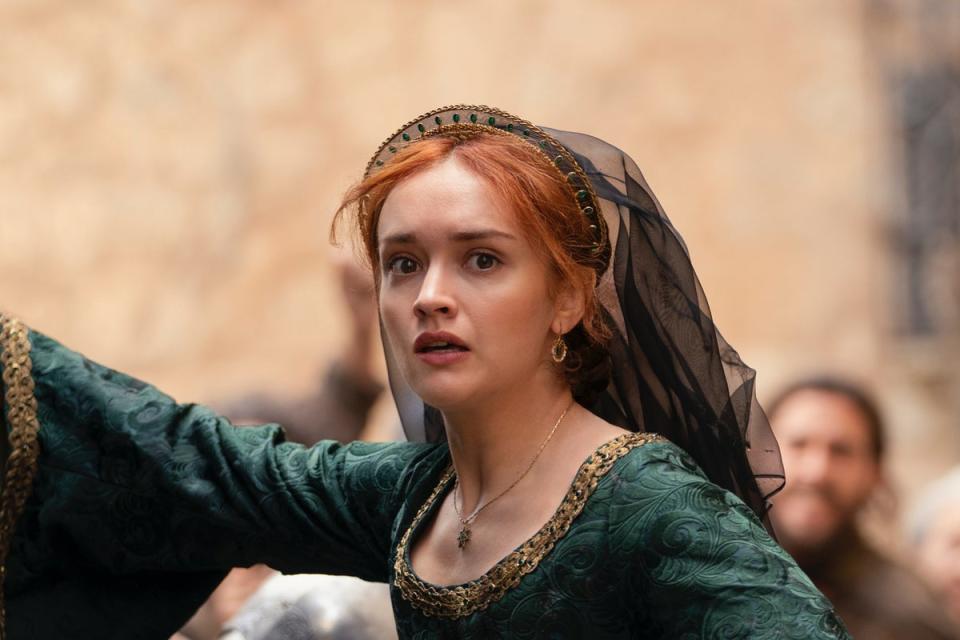 Olivia Cooke in ‘House of the Dragon’ (Theo Whitman/HBO)