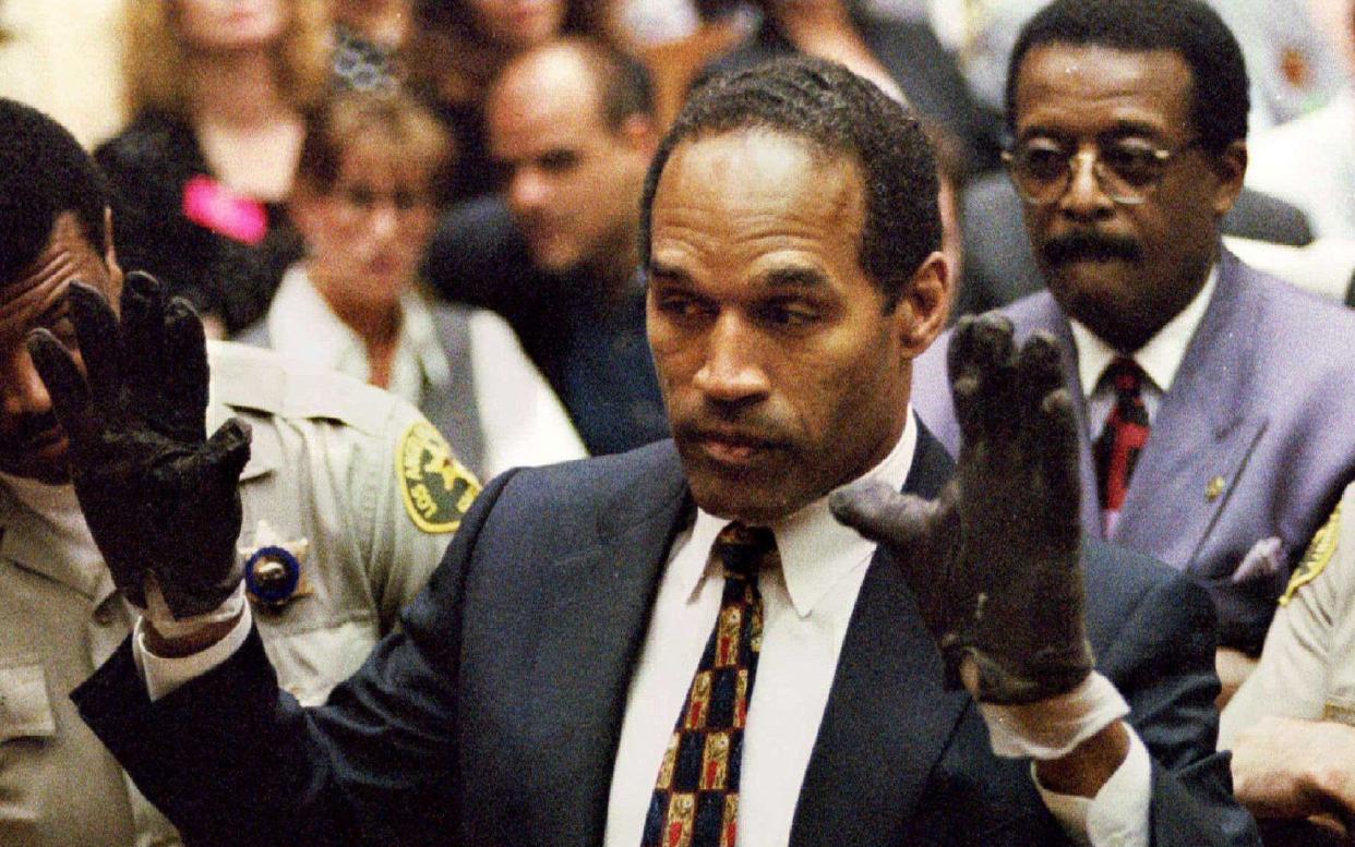 OJ Simpson's trial turned into public entertainment