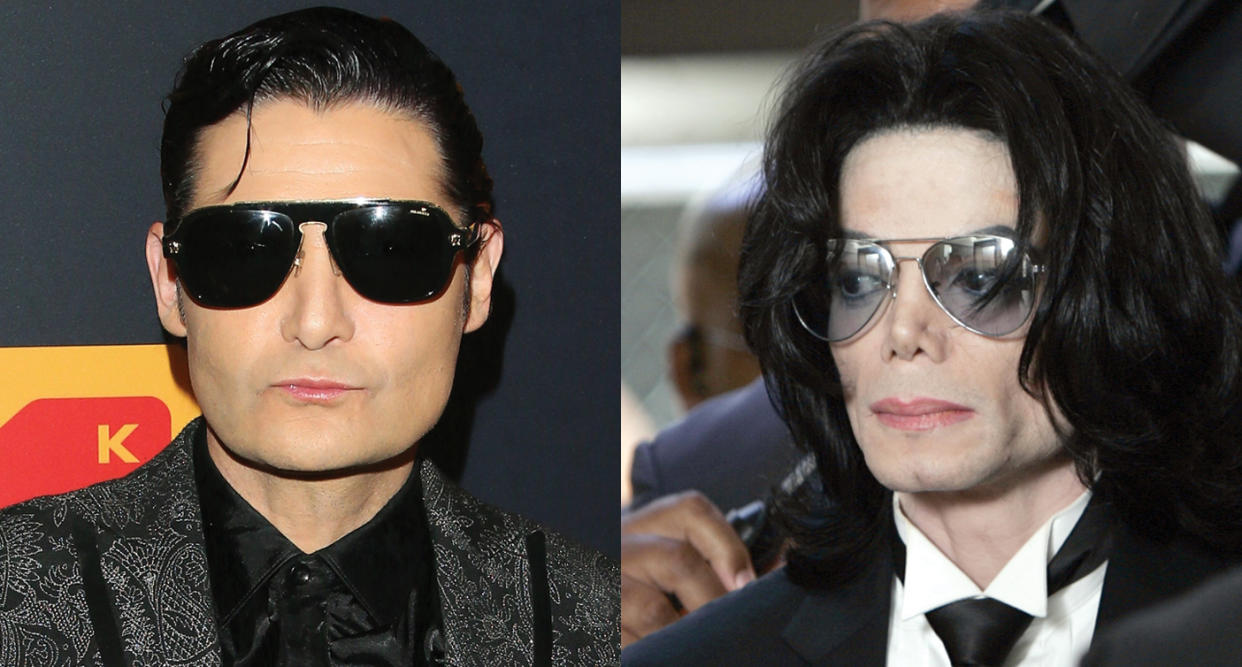 Corey Feldman and Michael Jackson (Photo: Getty Images)