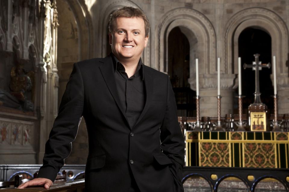 Aled normally hosts Songs Of Praise. Copyright: [BBC]