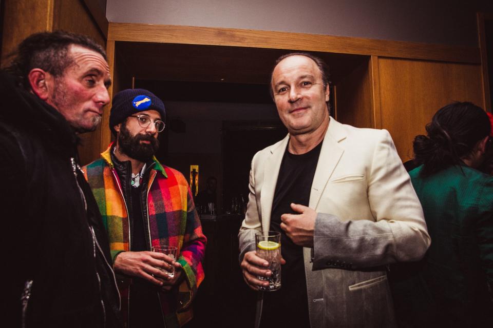 Chrome Hearts owner Richard Stark, The Elder Statesman's Greg Chait, and L'Avenue's Alex Denis