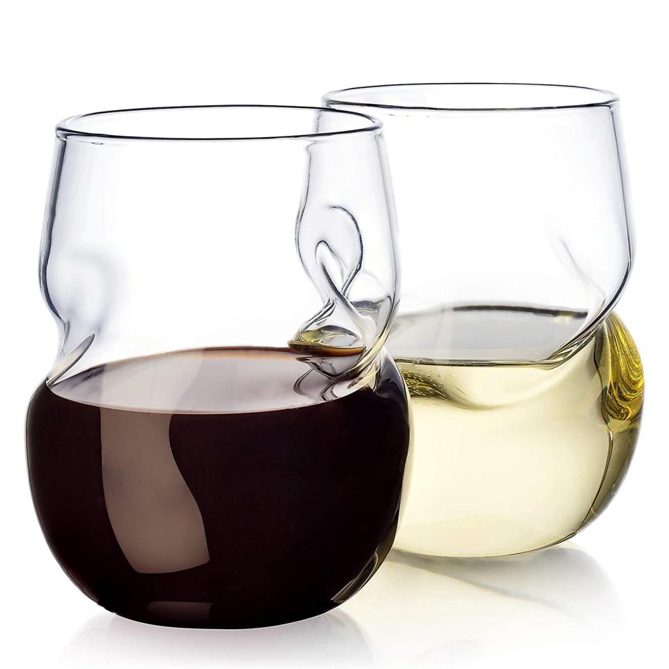 Stemless Wine Glass Pair