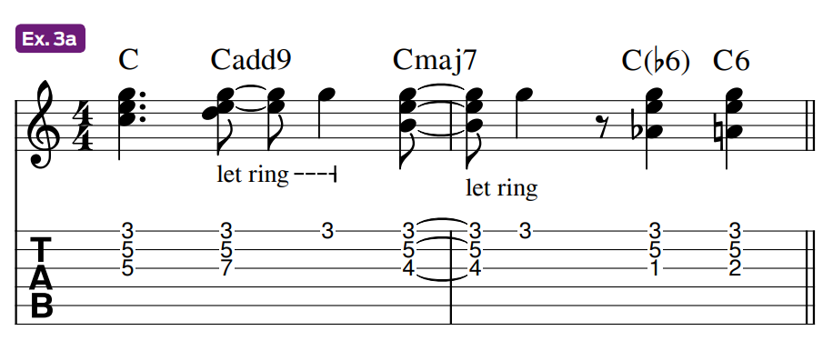 Guitar tablature