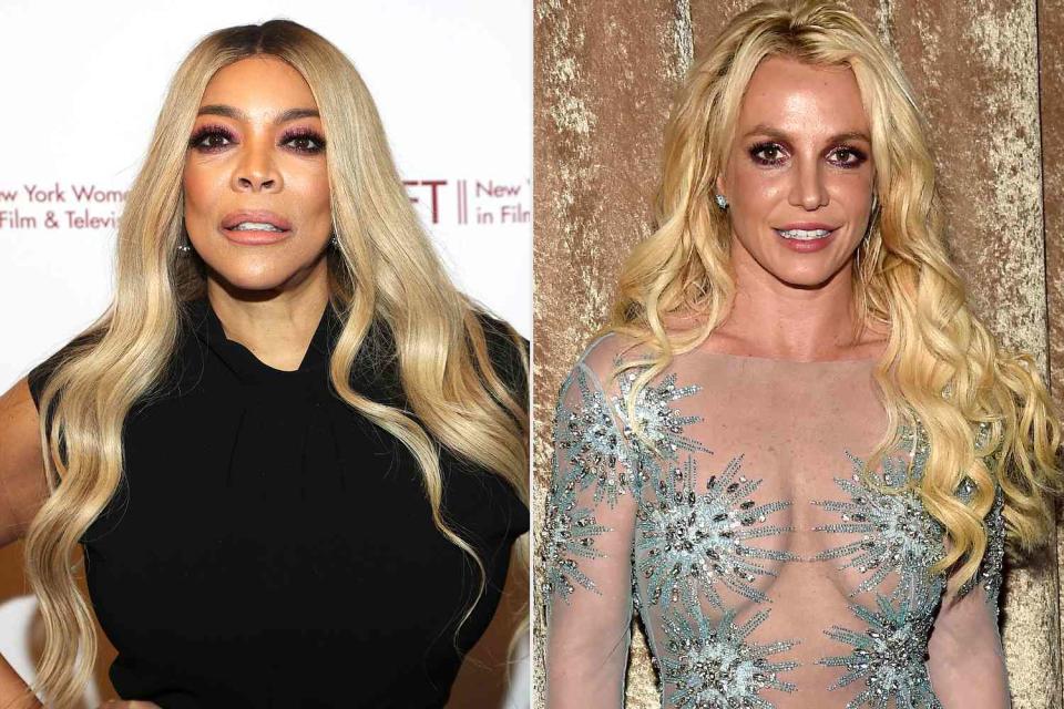 <p>Manny Carabel/Getty Images; Kevin Mazur/WireImage</p> Wendy Williams (left) and Britney Spears