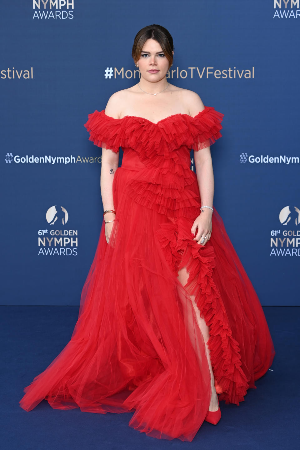 MONTE-CARLO, MONACO - JUNE 21: Camille Gottlieb attends the closing ceremony during the 61st Monte Carlo TV Festival on June 21, 2022 in Monte-Carlo, Monaco. (Photo by Pascal Le Segretain/Getty Images)