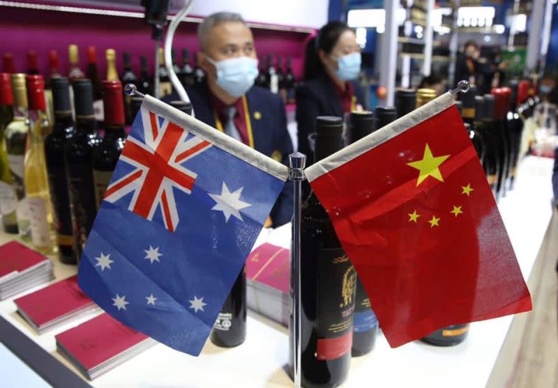▲澳洲與中國兩國關係近年來持續緊張。（圖／取自謝金河臉書）