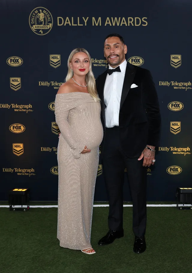 Jesse Ramien and partner Shell Gibbs at the Dally M.