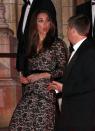 <p>The Duchess must've heard the most fascinating fact in the entire universe or the world's juiciest secret as she exited a screening of <em>Natural History Museum Alive 3D</em> in December 2013. Hmm ... </p>