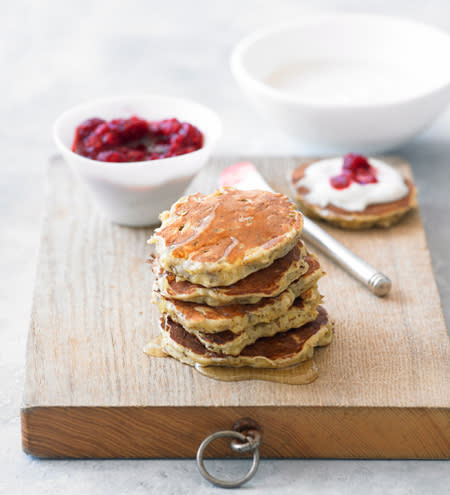 Stone ground muesli hot cakes