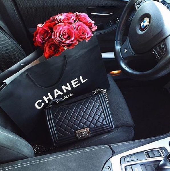 Chanel seems to be the bag of choice