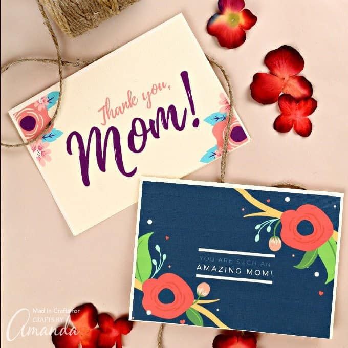 <p>Got the gift covered but forgot to grab a card? Simply print one of these sweet cards last minute to give with your gift to the amazing mom in your life. </p><p><em><a href="https://craftsbyamanda.com/printable-mothers-day-cards/" rel="nofollow noopener" target="_blank" data-ylk="slk:Get the tutorial at Crafts By Amanda »;elm:context_link;itc:0;sec:content-canvas" class="link ">Get the tutorial at Crafts By Amanda »</a></em></p>