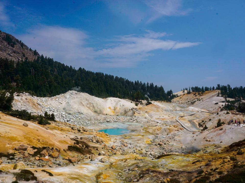 Bumpass Hell at Lassen National Park