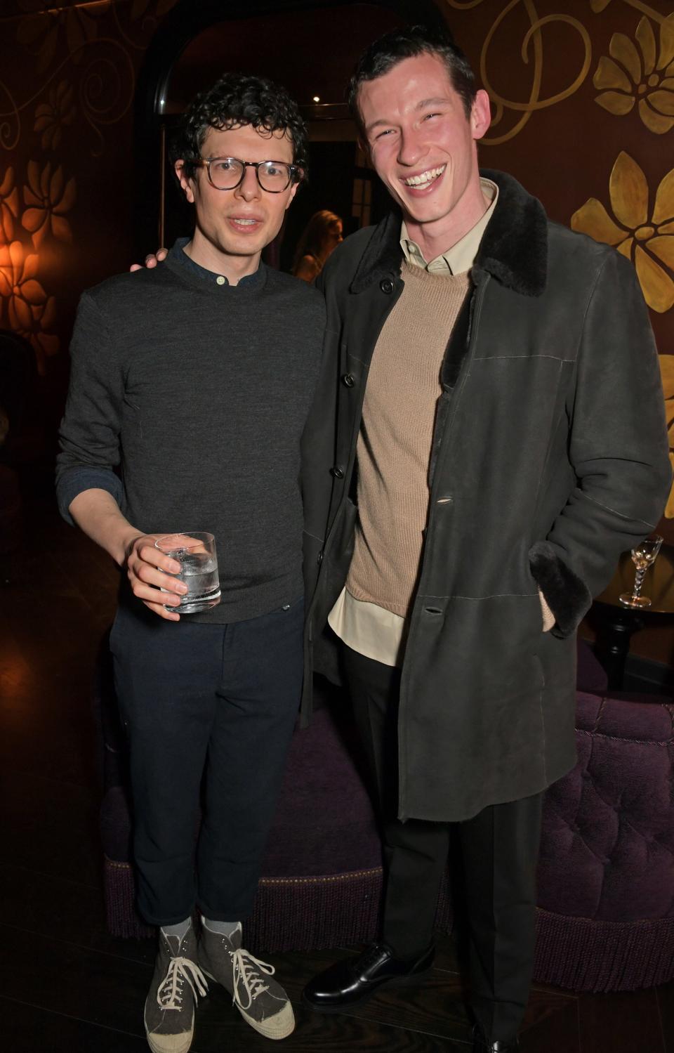 Simon Amstell and Callum Turner