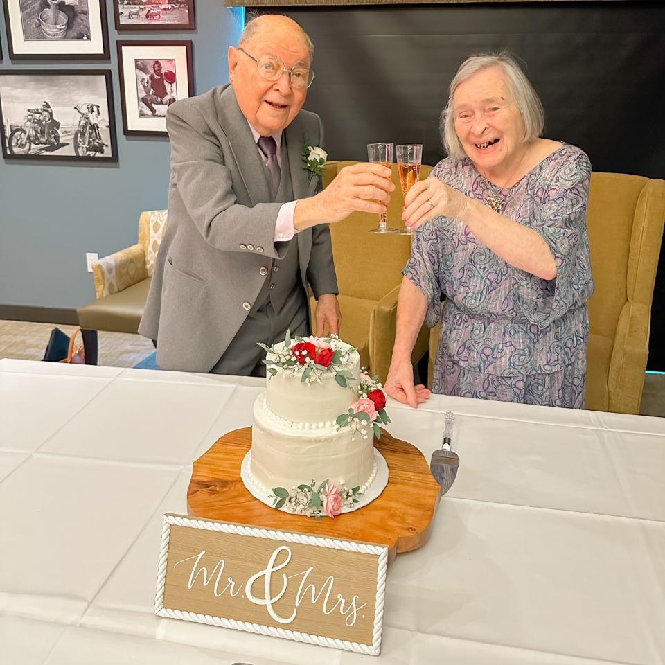 California couple Jack and Beverly Irvine celebrating 71 years of marriage on Feb. 10, 2024.