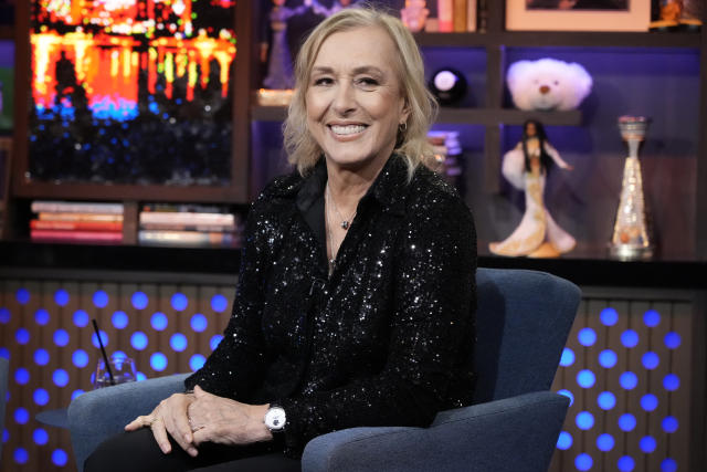 WATCH WHAT HAPPENS LIVE WITH ANDY COHEN -- Episode 19036 -- Pictured: Martina Navratilova -- (Photo by: Charles Sykes/Bravo)