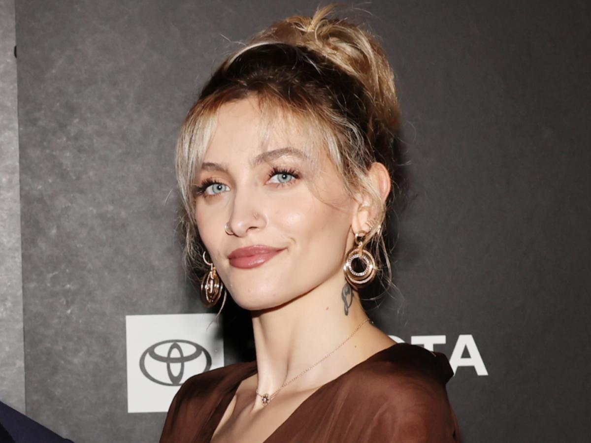 Paris Jackson Proves She’s a Style Chameleon in This Silk Brown Mini-Gown That Reveals Off Her Lengthy Legs