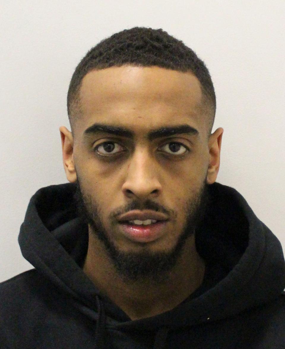 Tyrell Lacroix, one of four men who have been jailed after a funeral drive-by shooting left a little girl with a shotgun pellet embedded in a muscle close to her heart. (Metropolitan Police/PA Wire)