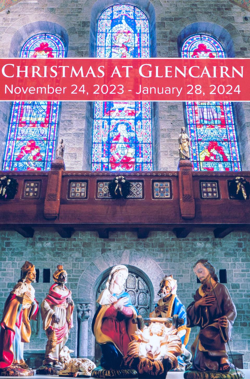 The World Nativities on display at the Glencairn Museum in Bryn Athyn on Wednesday, Nov. 29, 2023.

[Daniella Heminghaus | Bucks County Courier Times]