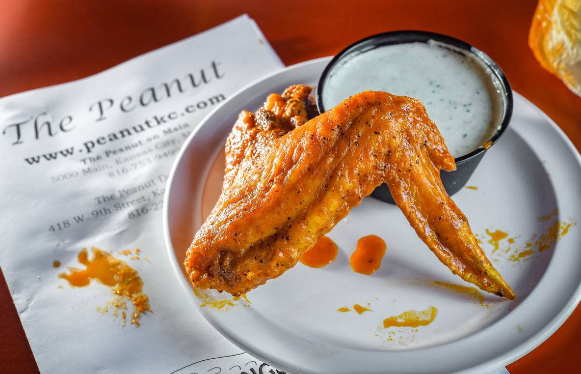 The Peanut started serving Buffalo chicken wings around 1990, and now the restaurant is known for them.