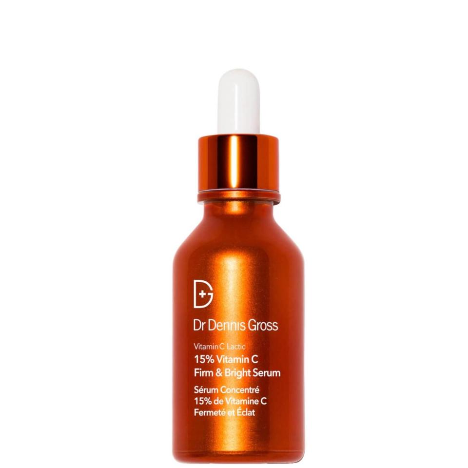 <p><a href="https://go.redirectingat.com?id=74968X1596630&url=https%3A%2F%2Fwww.dermstore.com%2Fdr-dennis-gross-skincare-vitamin-c-lactic-15-vitamin-c-firm-and-bright-serum-1-fl-oz%2F13888961.html&sref=https%3A%2F%2F" rel="nofollow noopener" target="_blank" data-ylk="slk:Shop Now;elm:context_link;itc:0;sec:content-canvas" class="link ">Shop Now</a></p><p>Vitamin C Lactic 15% Vitamin C Firm and Bright Serum</p><p>dermstore.com</p><p>$85.00</p>