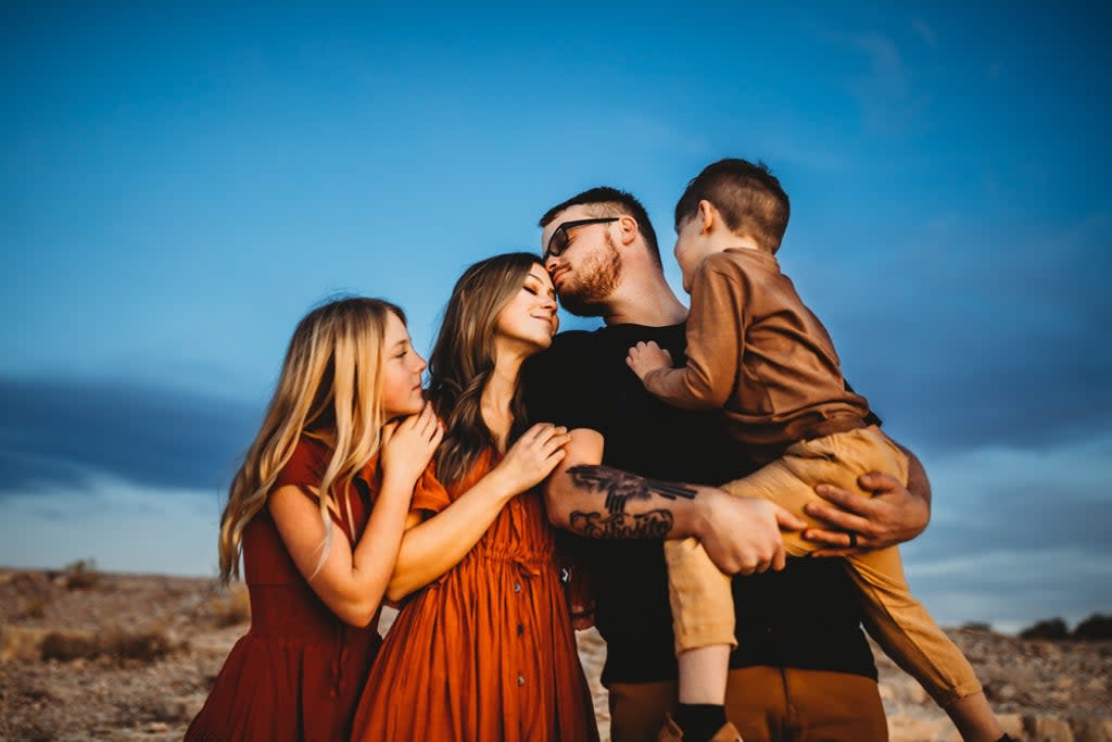 Shyann, Amanda, Ryan and Sebastian (Andrea Van Orsouw Photography/PA Real Life)