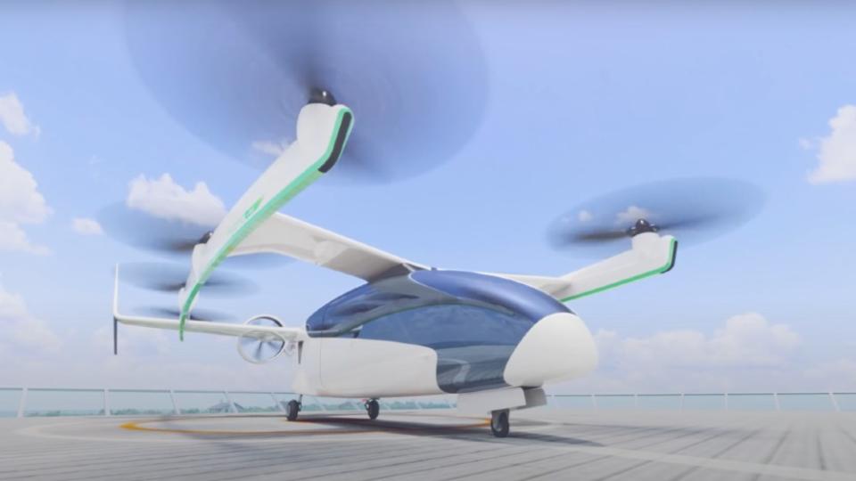 A prototype will be operational by 2023, but Honda doesn’t expect to certify the VTOL until 2030. - Credit: Courtesy Honda