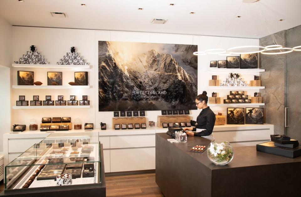Sweetzerland, one of the chocolate shops on the trail (Pic Geneva Tourism)
