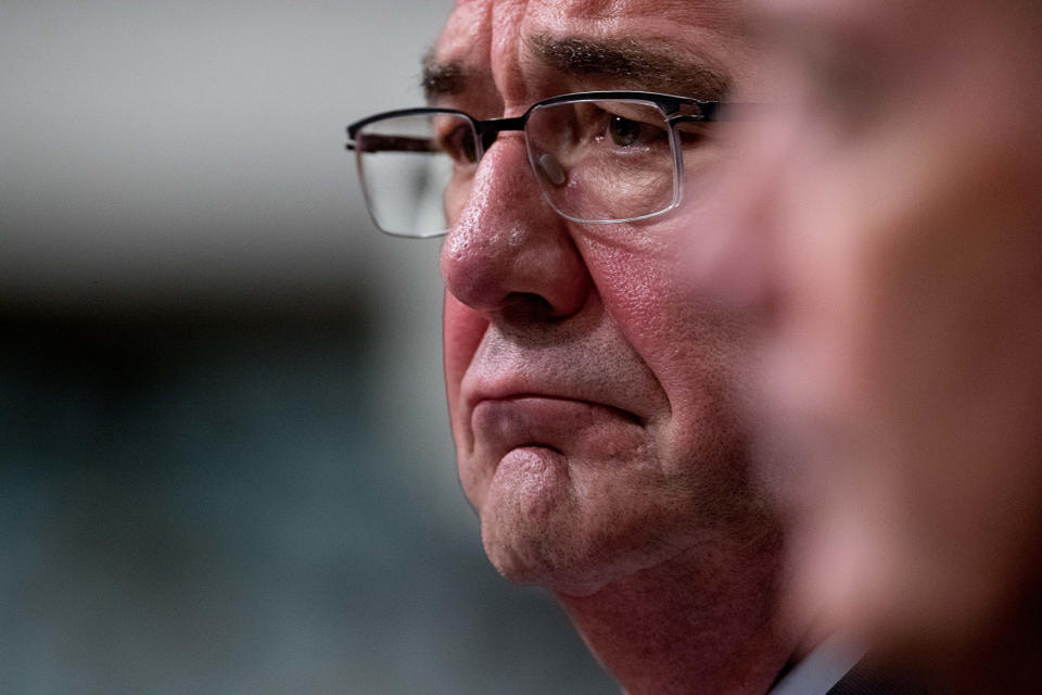 Defense Secretary Ash Carter testifies on Capitol Hill