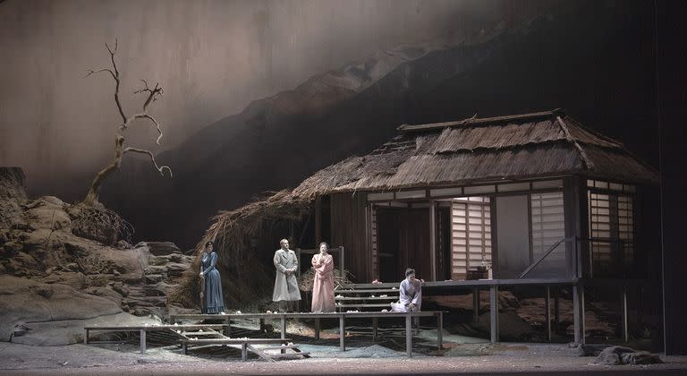 La impactante puesta del Colón de la ópera de Puccini Madama Butterfly, en el ensayo general con vistas al estreno del martes