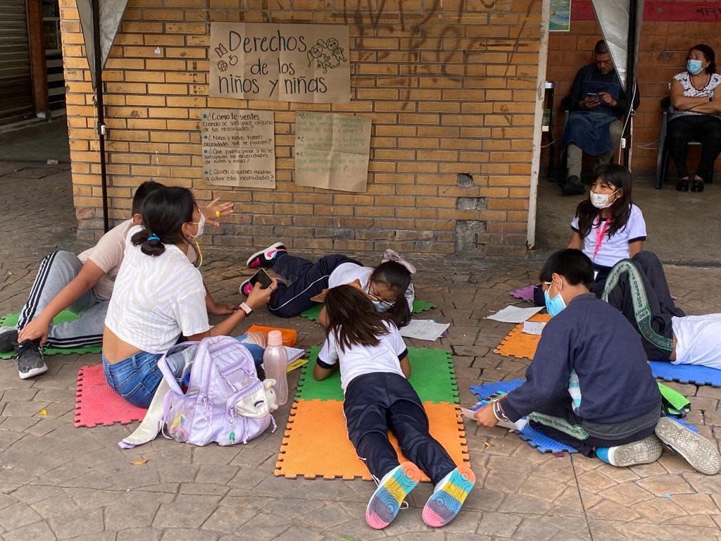 Trabajo infantil en las calles de la CDMX