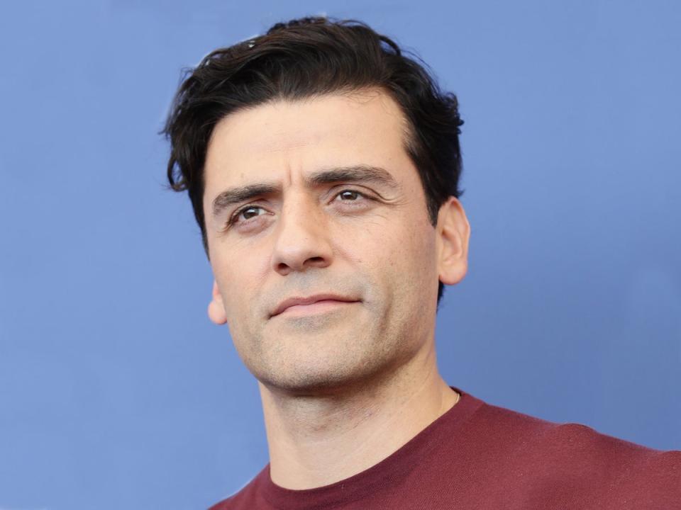 Oscar Isaac attends the photocall of ‘The Card Counter’ during the 2021 Venice International Film Festival (Getty Images)