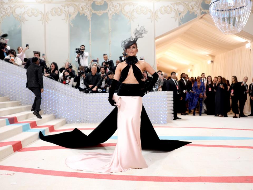 Jennifer Lopez attends the 2023 Met Gala.