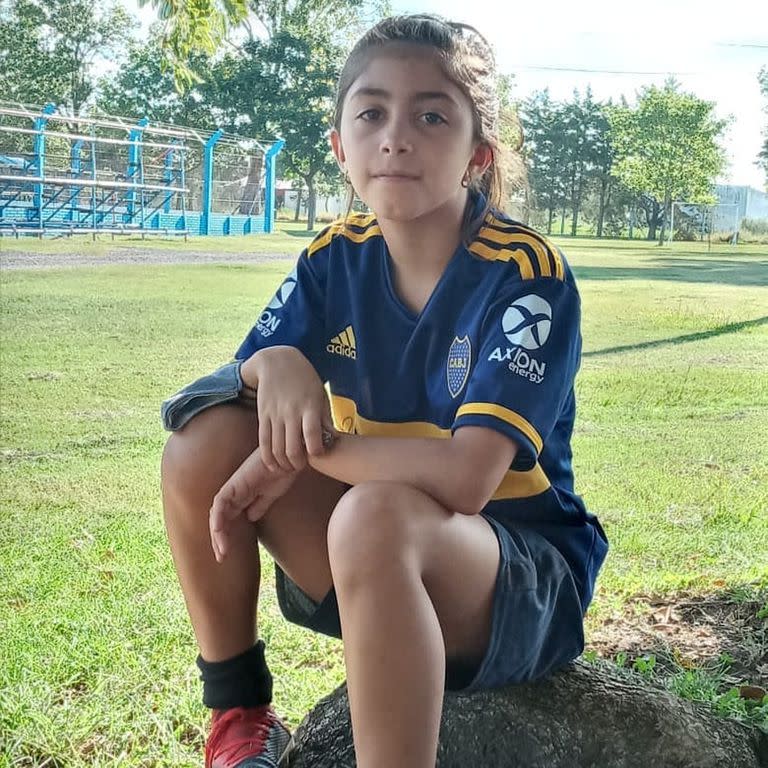 Martina Raspo juega en el club Tiro Federal y Deportivo Morteros y sigue peleando por competir