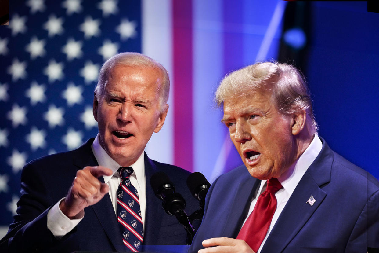 Joe Biden; Donald Trump Photo illustration by Salon/Getty Images