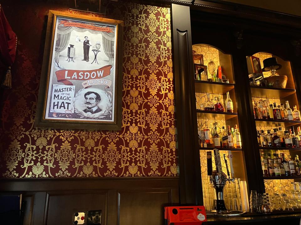 interior shot of abracadabar at disney world boardwalk